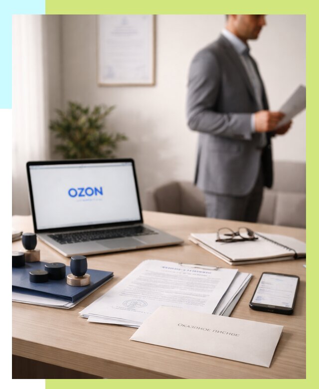 Отказное письмо для Ozon в Еманжелинске от 3595 р. | Сертэкс